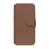 Rvelon iPhone 17 Pro Etui Ekte Skinn Brun