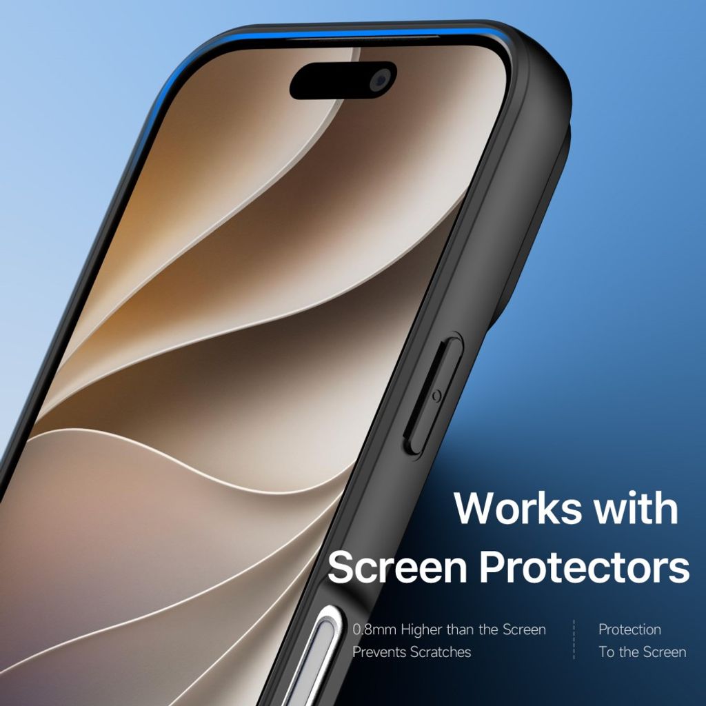 Dux Ducis iPhone 17 Pro Max/iPhone 18 Pro Max Deksel Aimo Series Svart