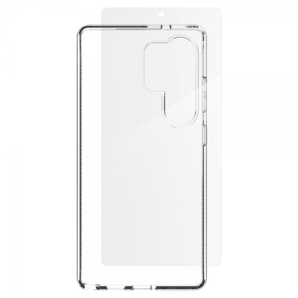 Zagg Samsung Galaxy S25 Ultra Deksel med Skjermbeskytter Luxe & Glass