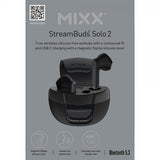 Mixx Hodetelefoner StreamBuds Solo 2 TWS Svart