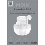 Mixx Hodetelefoner StreamBuds Solo 2 TWS Hvit