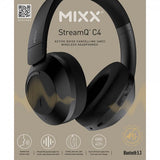 Mixx Hodetelefoner StreamQ C4 Over-Ear ANC Svart