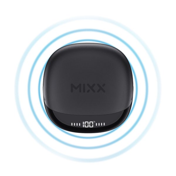 Mixx Trådløse Hodetelefoner StreamBuds Hybrid Charge 2 Svart