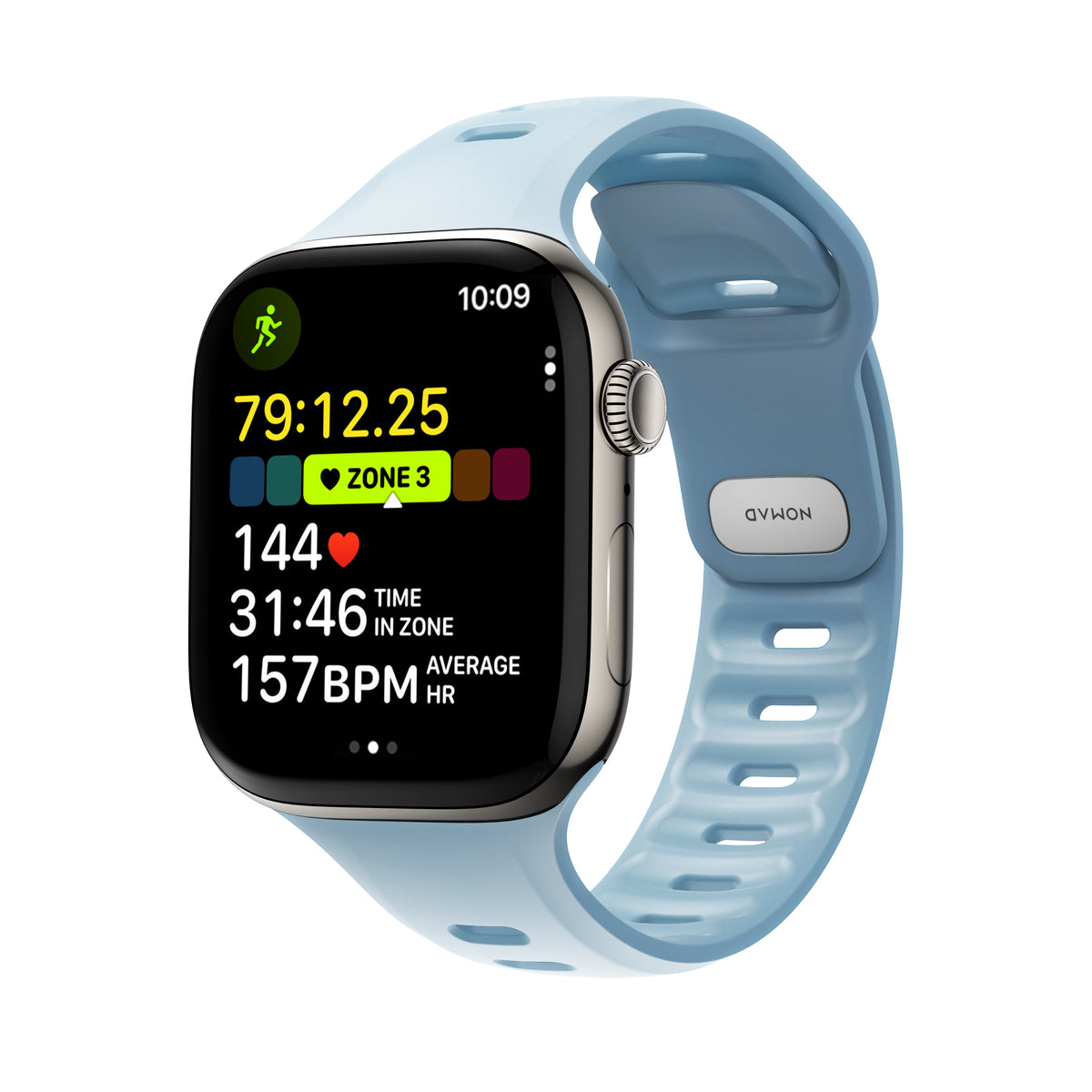 Nomad Apple Watch 44/45/46mm Armbånd Tempo Band Tidal