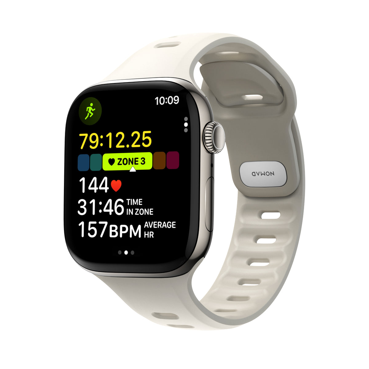Nomad Apple Watch 44/45/46mm Armbånd Tempo Band Driftwood