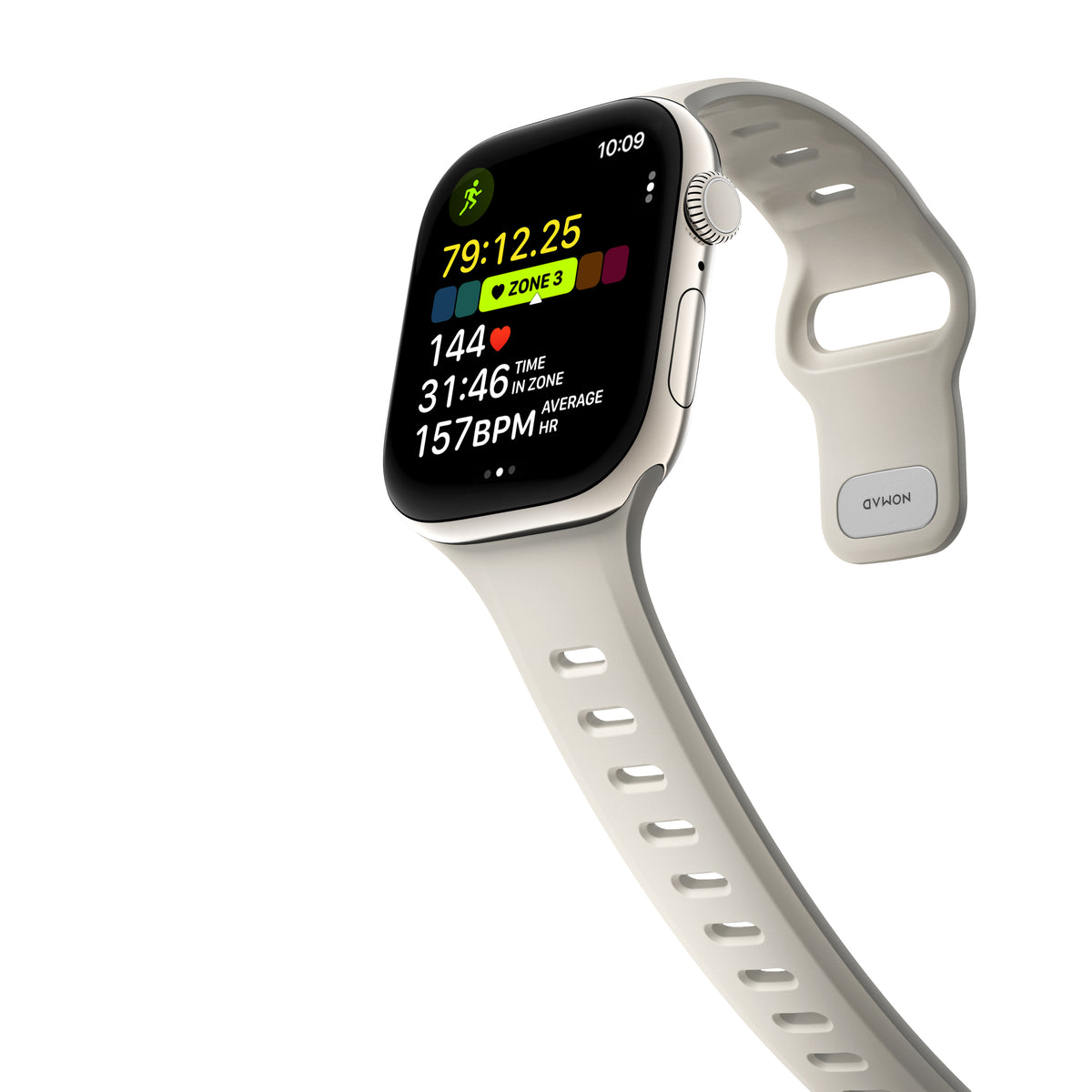 Nomad Apple Watch 44/45/46mm Armbånd Tempo Band Driftwood