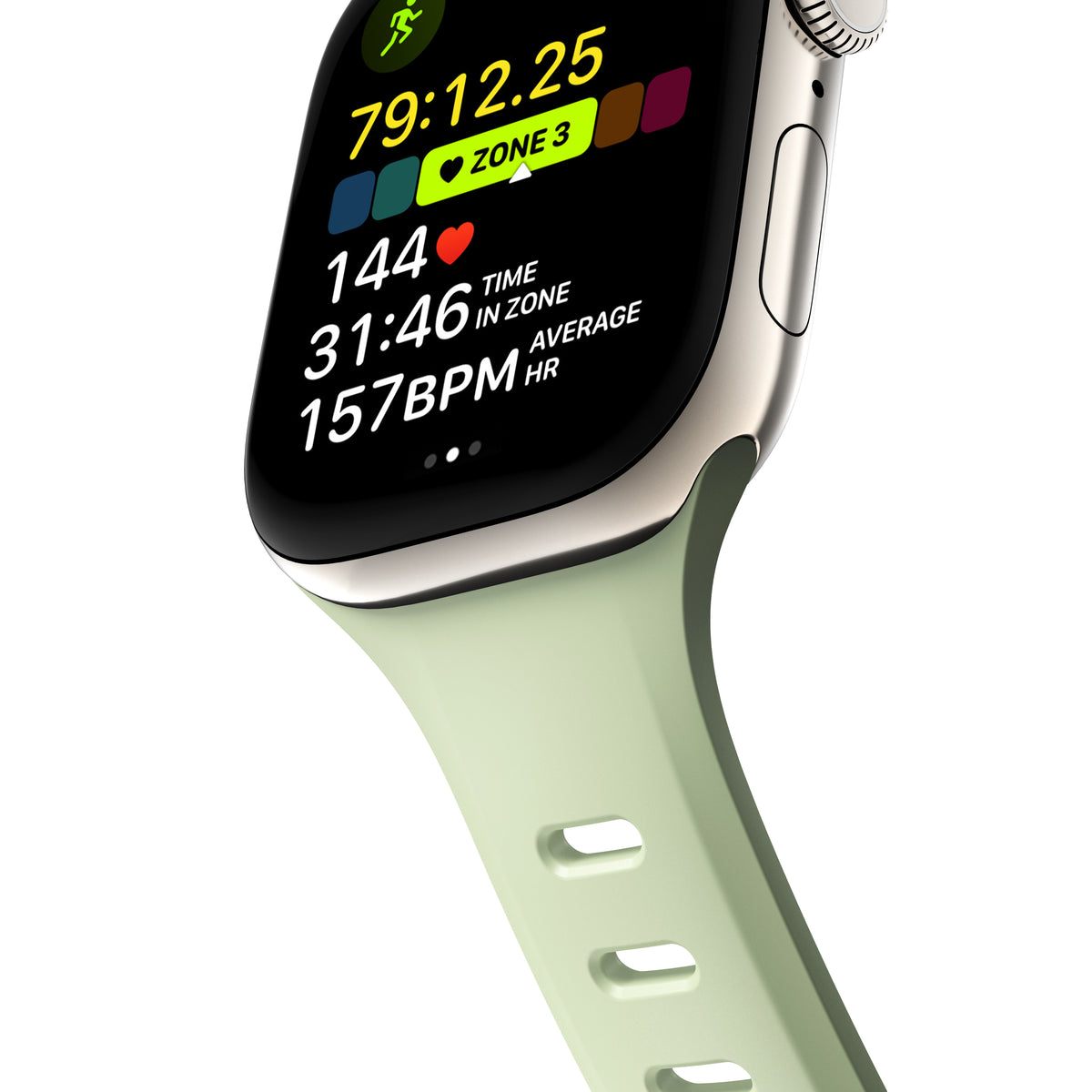Nomad Apple Watch 38/40/41/42mm Armbånd Tempo Band Seagrass