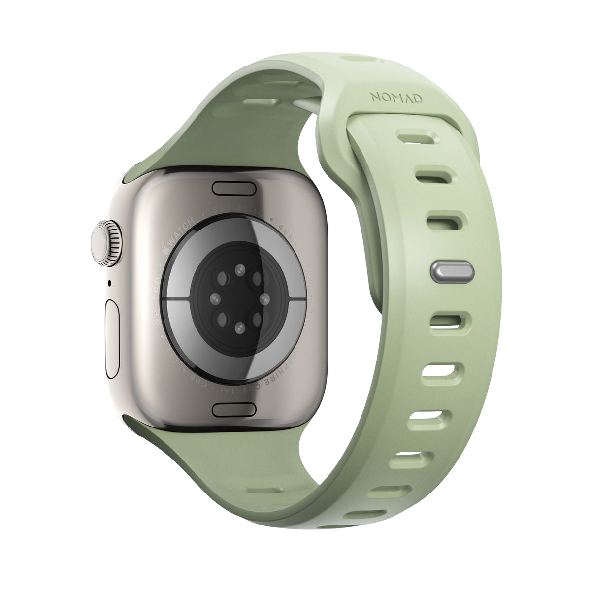 Nomad Apple Watch 44/45/46mm Armbånd Tempo Band Seagrass