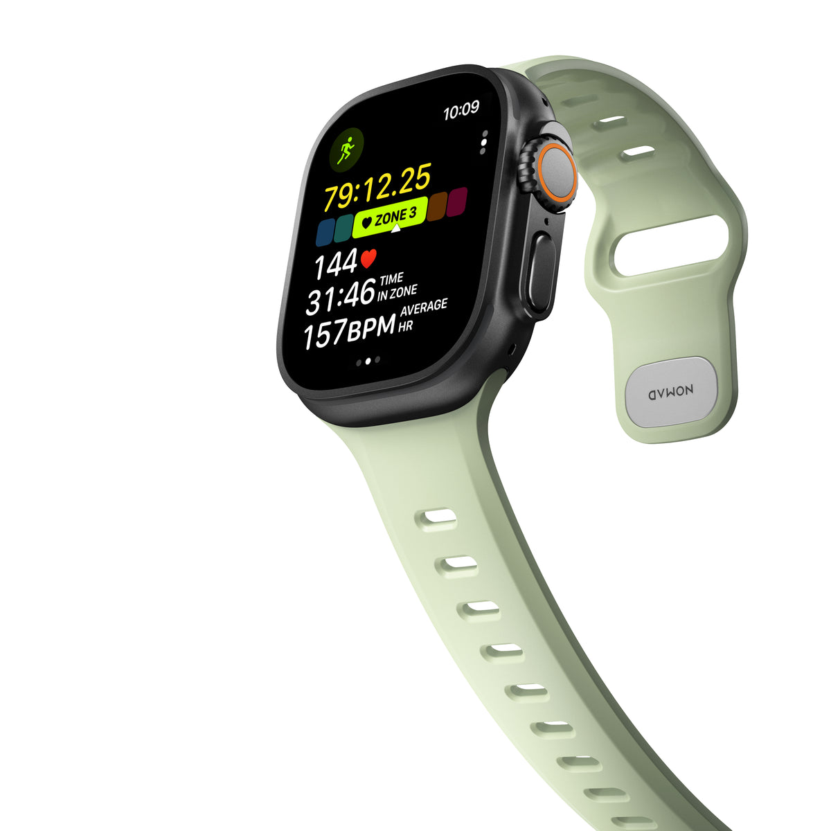 Nomad Apple Watch Ultra 49mm Armbånd Tempo Band Seagrass