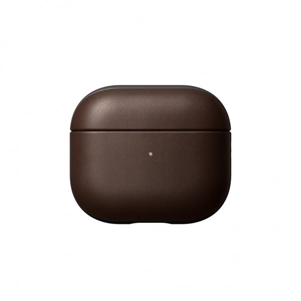 Nomad Airpods 3 Deksel Modern Leather Case Horween Leather Rustic Brown