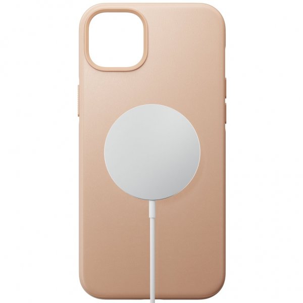 Nomad iPhone 14 Plus Deksel Modern Leather Case Natural