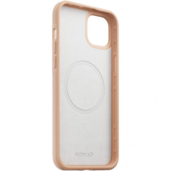 Nomad iPhone 14 Plus Deksel Modern Leather Case Natural