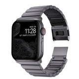 Nomad Apple Watch 44/45/46mm/Apple Watch Ultra Armbånd Aluminum Band Space Gray
