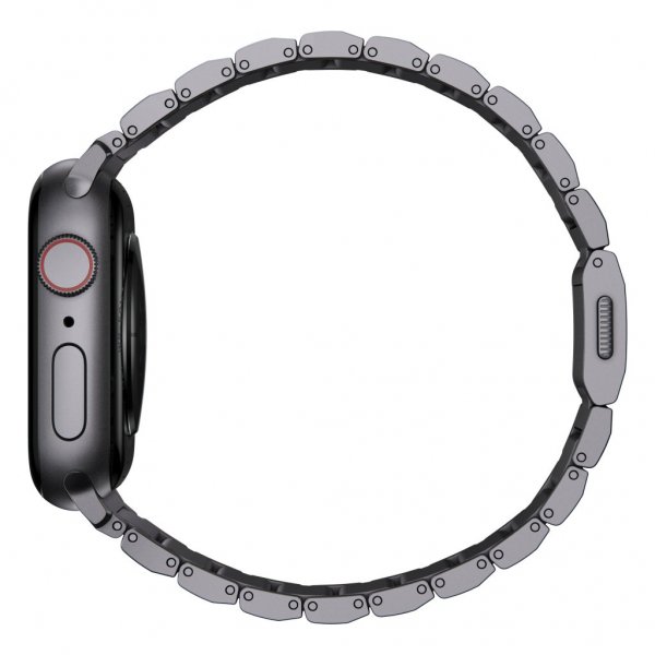 Nomad Apple Watch 44/45/46mm/Apple Watch Ultra Armbånd Aluminum Band Space Gray