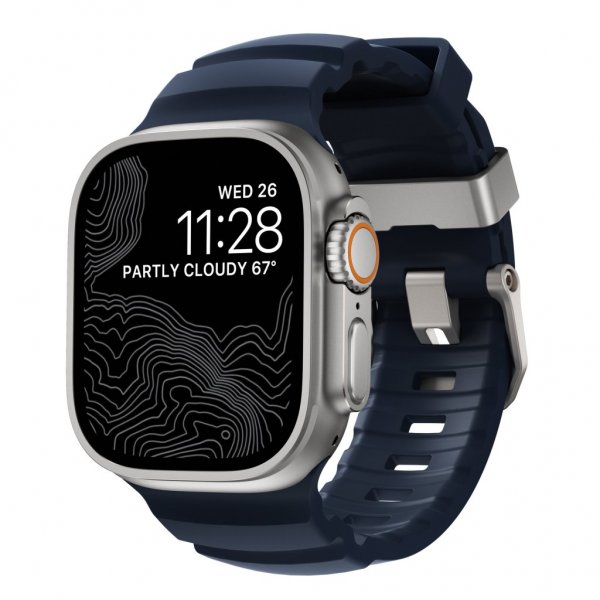 Nomad Apple Watch 44/45/46mm/Apple Watch Ultra Armbånd Rocky Point Atlantic