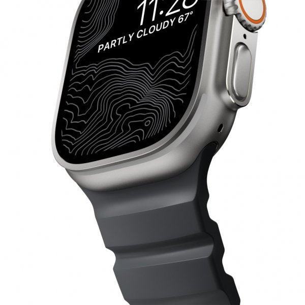 Nomad Apple Watch 44/45/46mm/Apple Watch Ultra Armbånd Rocky Point Storm