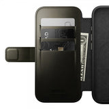 Nomad iPhone 16 Pro Etui Modern Leather Folio Horween Green Chrome