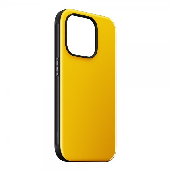Nomad iPhone 15 Pro Deksel Sport Case Racing Yellow