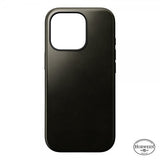Nomad iPhone 16 Pro Deksel Modern Leather Case Horween Green Chrome