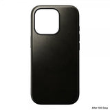 Nomad iPhone 16 Pro Deksel Modern Leather Case Horween Green Chrome