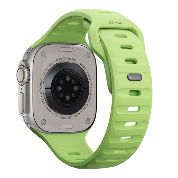 Nomad Apple Watch 44/45/46mm/Apple Watch Ultra Armbånd Sport Band Glow 2.0