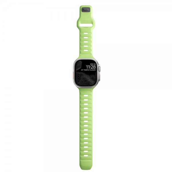 Nomad Apple Watch 44/45/46mm/Apple Watch Ultra Armbånd Sport Band Glow 2.0