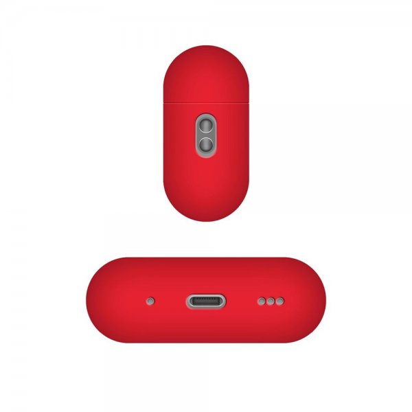 Fixed AirPods Pro 3 Deksel Silky Rød