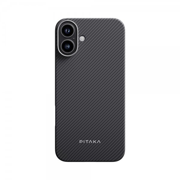 Pitaka iPhone 16 Plus Deksel MagEZ Case 5 Black/Grey Twill