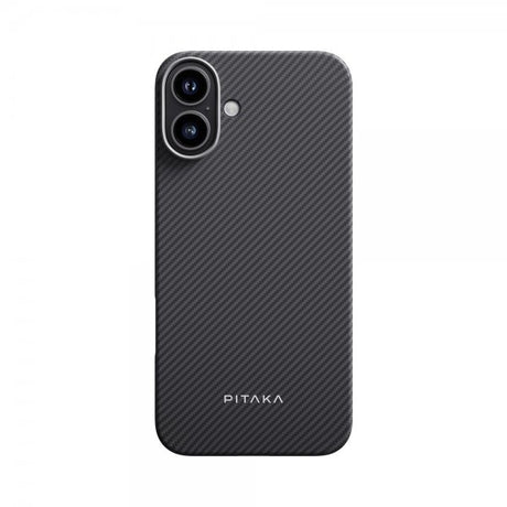 Pitaka iPhone 16 Plus Deksel MagEZ Case 5 Black/Grey Twill