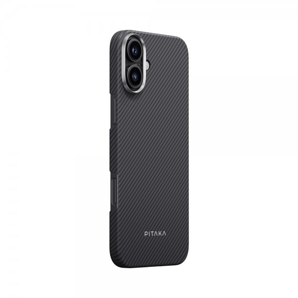 Pitaka iPhone 16 Plus Deksel MagEZ Case 5 Black/Grey Twill