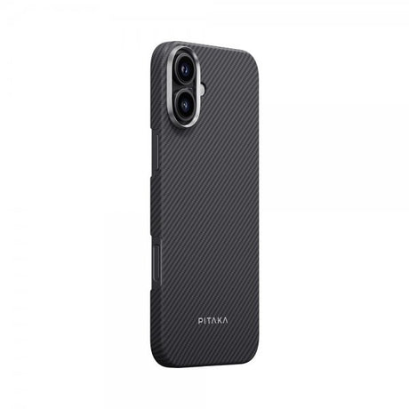 Pitaka iPhone 16 Plus Deksel MagEZ Case 5 Black/Grey Twill
