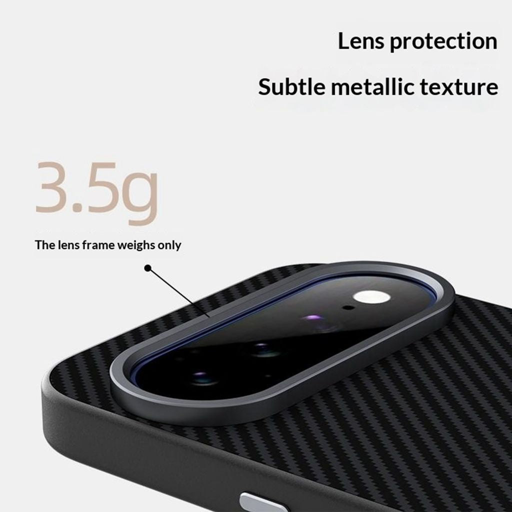 ABEEL Google Pixel 11 Deksel Kolfibertextur MagSafe Svart