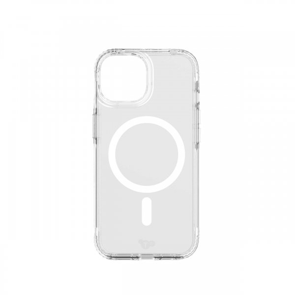 Tech21 iPhone 13/14/15/16e/17e Deksel Evo Clear MagSafe Transparent
