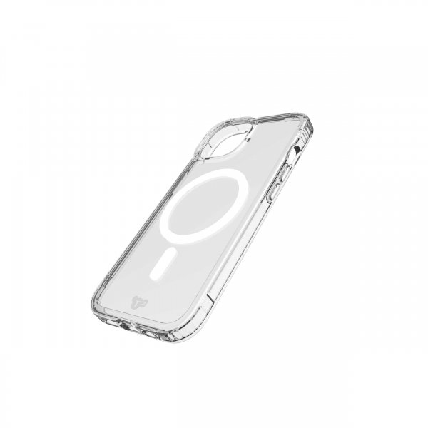 Tech21 iPhone 13/14/15/16e/17e Deksel Evo Clear MagSafe Transparent