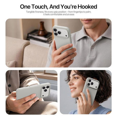 Dux Ducis iPhone 17 Pro/iPhone 18 Pro Deksel Piel Series MagSafe Beige
