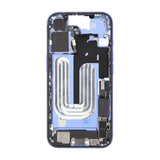 Midtre ramme med smådeler for iPhone 16 - Blå OEM