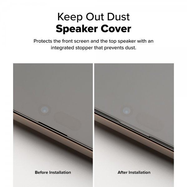 Ringke iPhone 16 Pro Skjermbeskytter Easy Slide Privacy 2-pakning