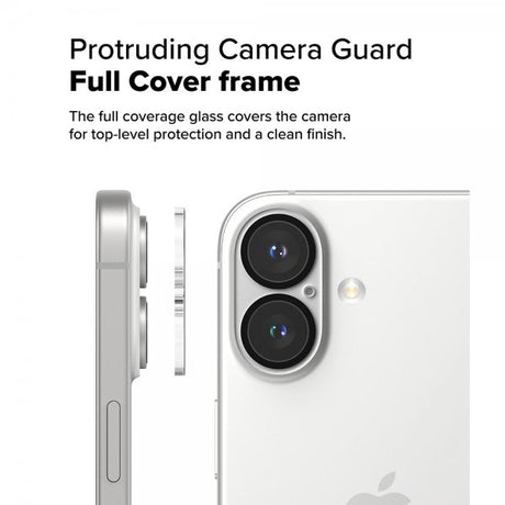 Ringke iPhone 16/iPhone 16 Plus Kamerabeskytter Camera Protector Glass 2-pakning