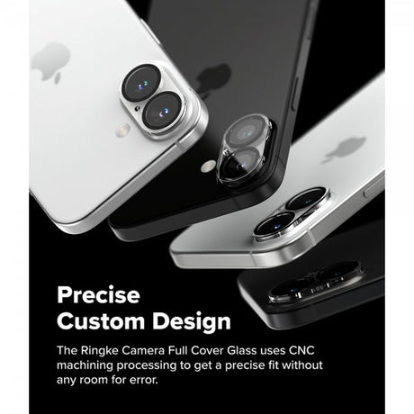 Ringke iPhone 16/iPhone 16 Plus Kamerabeskytter Camera Protector Glass 2-pakning