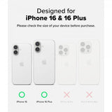 Ringke iPhone 16/iPhone 16 Plus Kamerabeskytter Camera Protector Glass 2-pakning