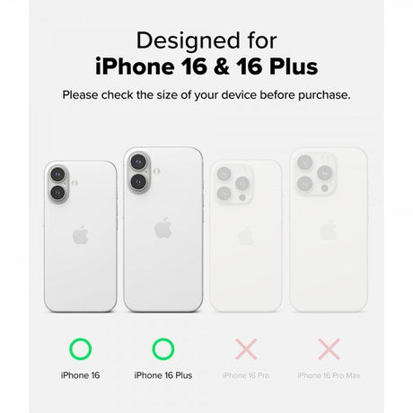 Ringke iPhone 16/iPhone 16 Plus Kamerabeskytter Camera Protector Glass 2-pakning