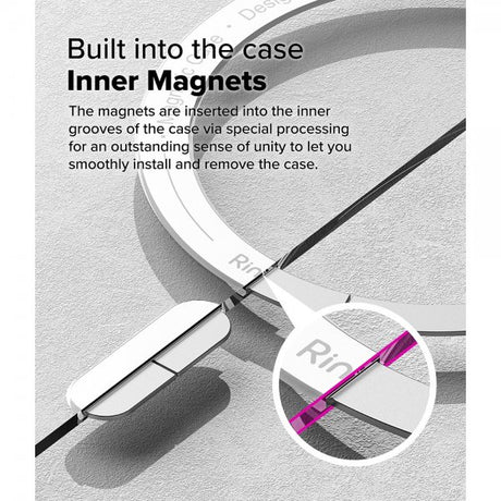 Ringke iPhone 16 Deksel Fusion Magnetic Transparent