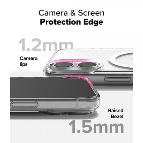 Ringke iPhone 16 Deksel Fusion Magnetic Transparent