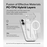 Ringke iPhone 16 Deksel Fusion Magnetic Transparent