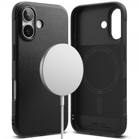 Ringke iPhone 16 Deksel Onyx Magnetic Svart