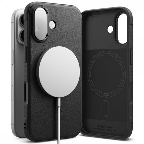 Ringke iPhone 16 Deksel Onyx Magnetic Svart