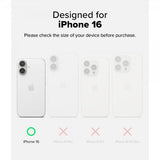 Ringke iPhone 16 Deksel Silicone Magnetic Svart