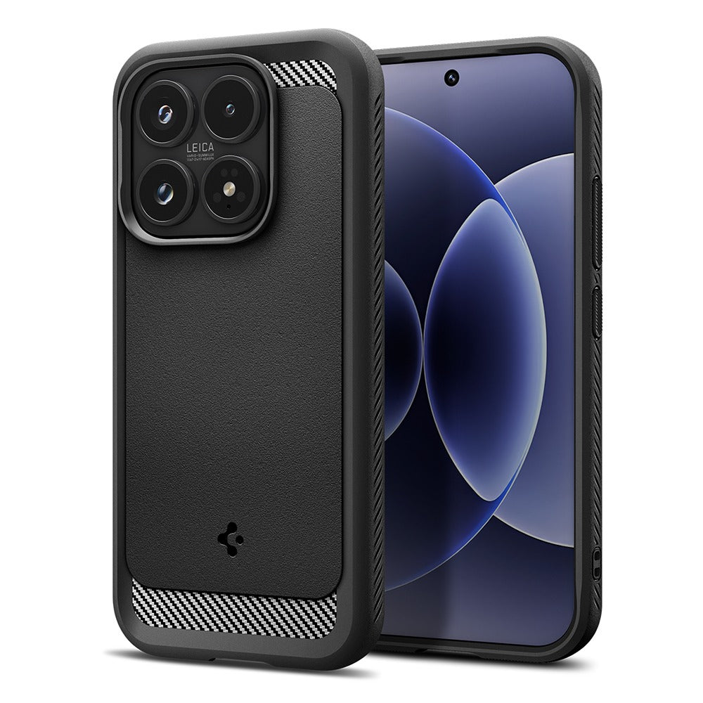 Spigen Xiaomi 17 Deksel Rugged Armor Matte Black