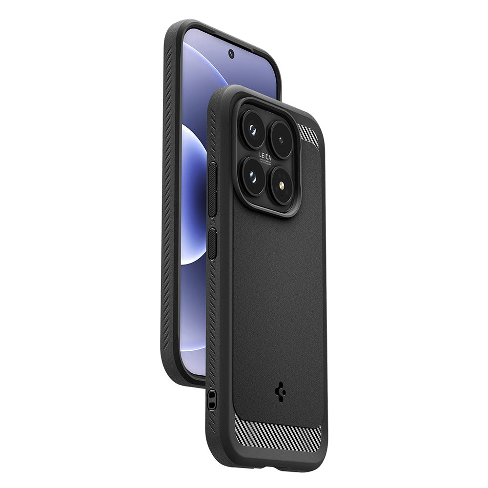 Spigen Xiaomi 17 Deksel Rugged Armor Matte Black