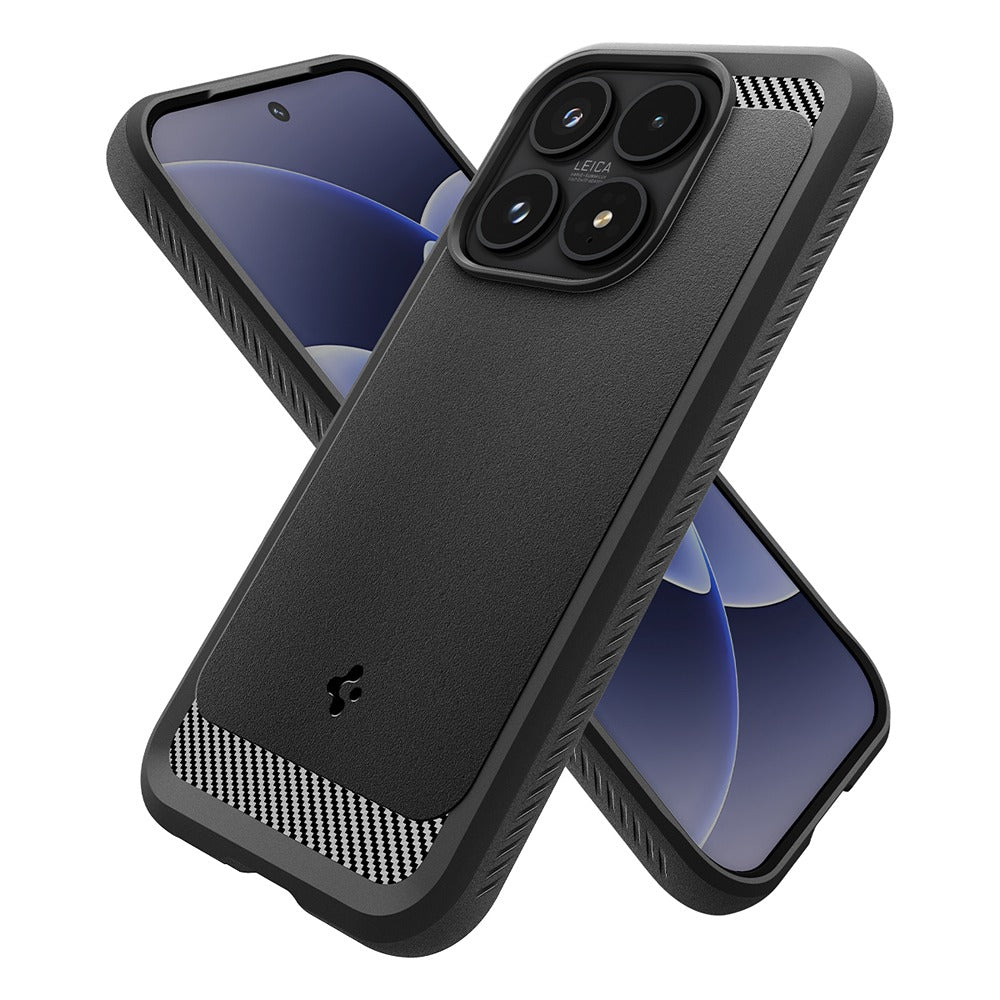 Spigen Xiaomi 17 Deksel Rugged Armor Matte Black
